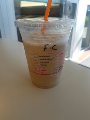 Frozen coffee