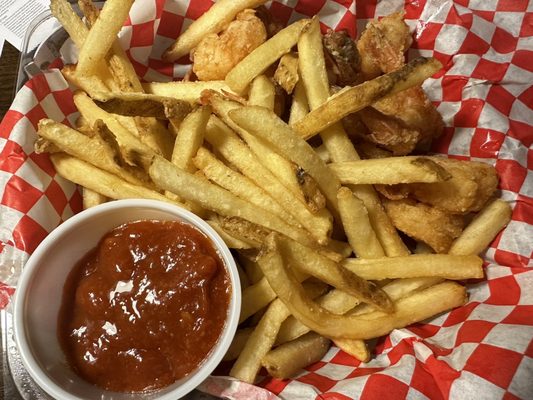 Fried Shrimp Platter