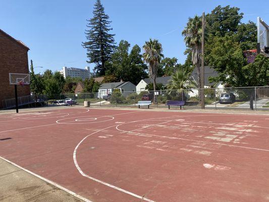 Basketball courts