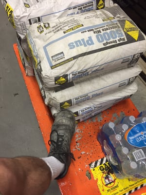 We call this 80lb bags of concrete where I come from.