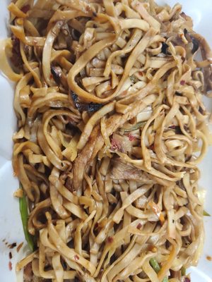 Szechuan Pork Lo Mein