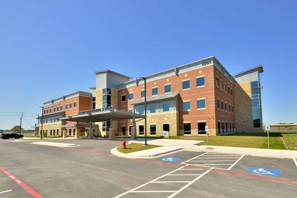 Cedar Park Regional Family Imaging Center is located in the Pediatric Specialty Building.