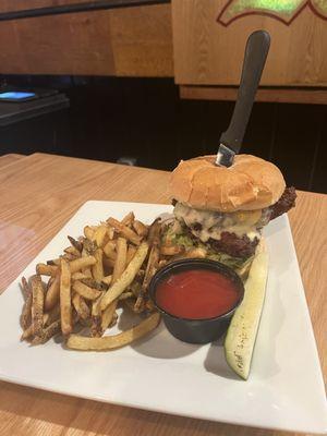 Our Nashville Chicken Sandwich W/our own hand cut fries