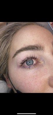 Eyelash lift & Tint