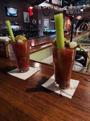 Amazing Spicy Bloody Mary's!!