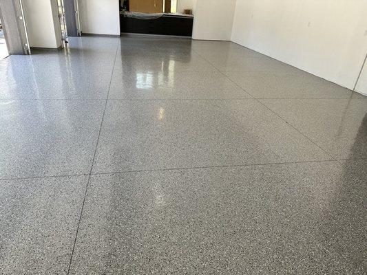 Garage floor coating