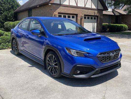 Subaru Wrx Polished Detailing ceramic coated