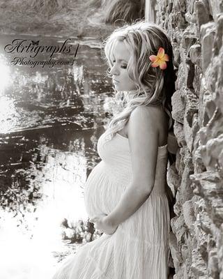 Maternity Color Splash Design