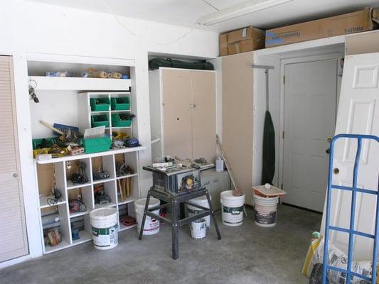 Let us organize your garage, and your closet! Yes we do this also!