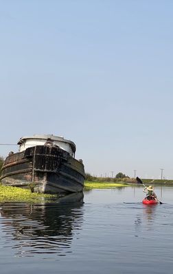 One of the old abandoned "tubs"