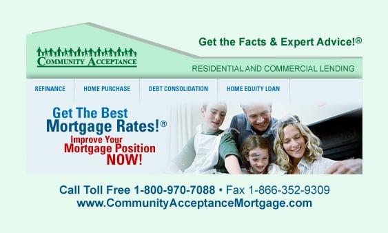 Community Acceptance Mortgage