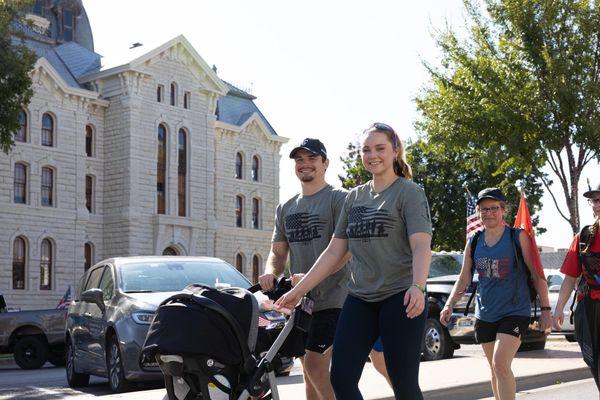 Our office took part in Ruck forward 2023 to raise money for families that had loved ones who never made it back home from overseas.