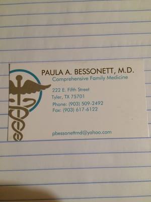 Paula Bessonett , MD