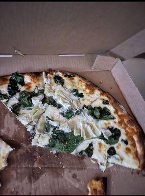 Large spinach & artichoke so good