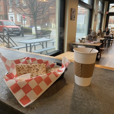 Breakfast Quesadillas with Hibiscus Ginger Tea