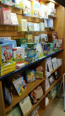 beautiful baby book section