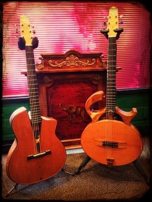 Mervyn Davis guitars from South Africa. John Butler's fave.