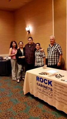 On 11/16/15, Rock Cabinets attended our first Business Expo! It was a pleasure to meet everyone and get our name out there; w...