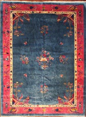 Antique Art Deco Chinese Rug!