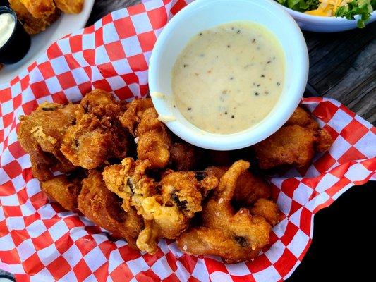 Fried mushrooms