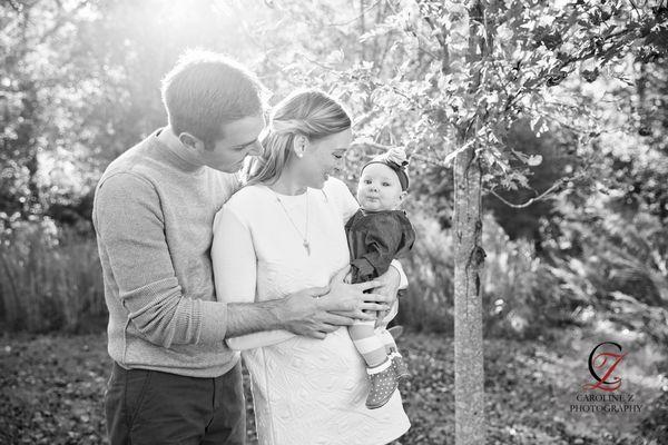 Lovely family of three