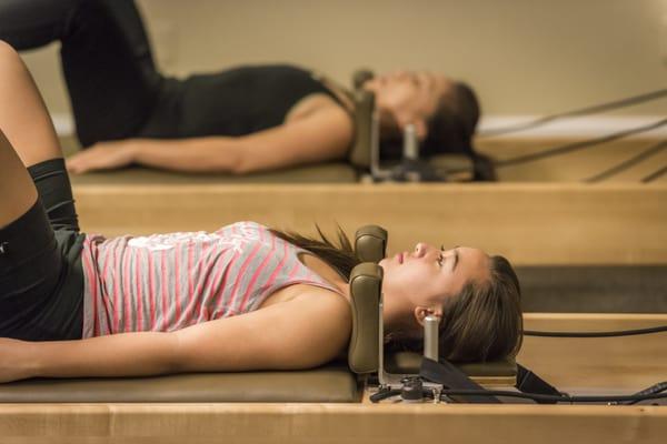 Over 40 Group Pilates Reformer classes offered weekly!