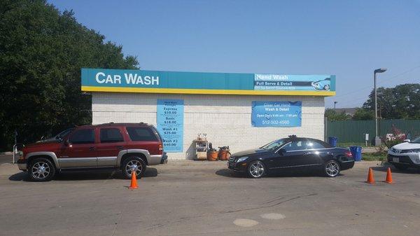 Keep your car looking new with our detail hand car wash.