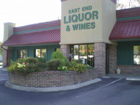 East End Liquor & Wine Shoppe storefront.