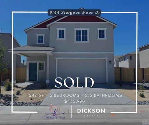 Our first time home buyer just closed on her New Construction Home! Congrats!!