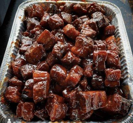 Pork belly burnt ends