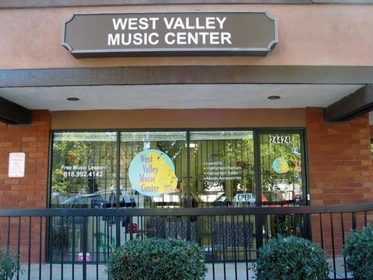 West Valley Music Center Storefront