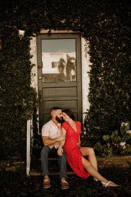 Maria and Graham's Naples Engagement Session