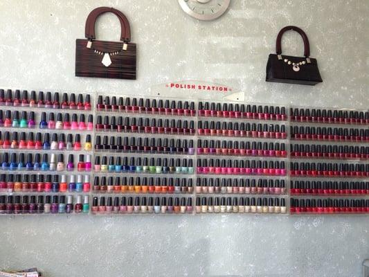 Alots of OPI color ........