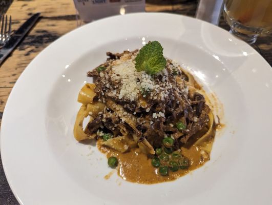 Beef Pappardelle.