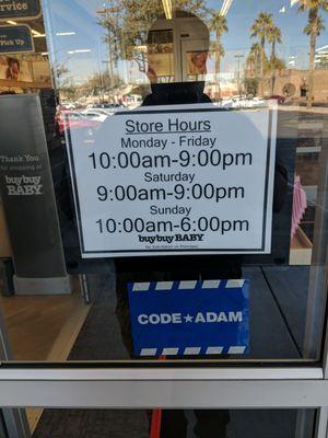 Our NEW hours!