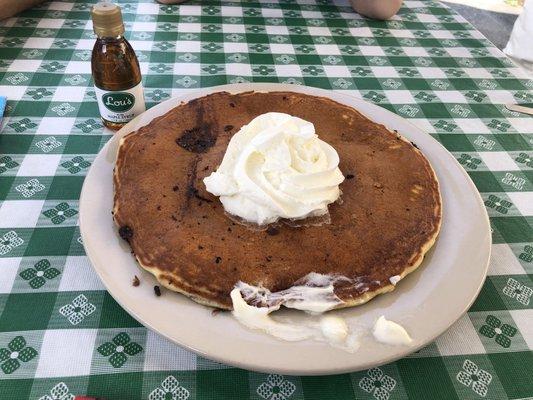 Chunky monkey pancakes