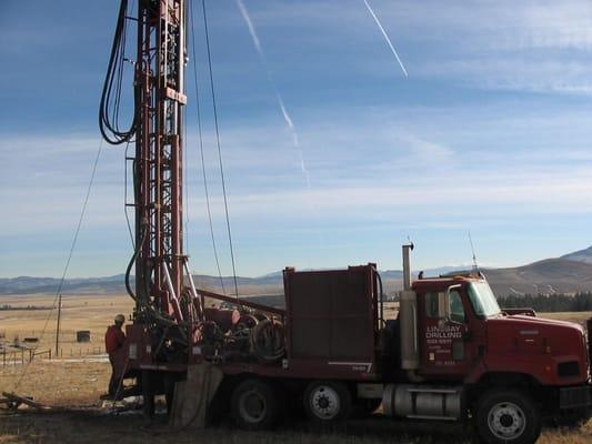 Britt Lindsay Drilling near Montana City