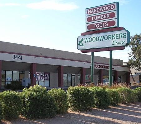 Store is on the east side of Palo Verde Road.