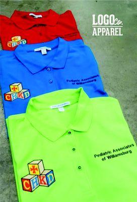 Make your employees feel part of the team with personalized uniforms.