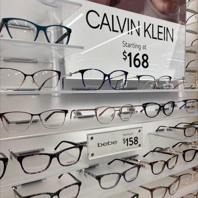 Bebe frames!!!!   Calvin Klein frames!!!