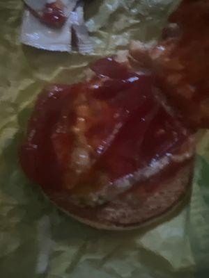 McChicken where is the lettuce ?