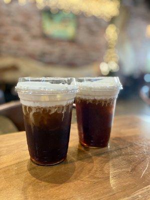 Sea Salt Cream Iced coffee