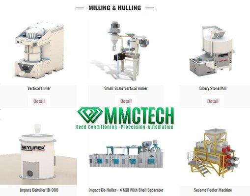 MMCTECH offers advanced milling and hulling machines, including Vertical Hullers and Stone Mills for diverse grain processing, ensuring ..