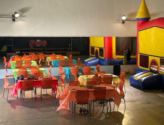 Bounce House Kids Party in Studio 3