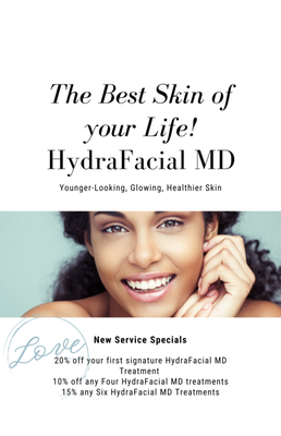 HydraFacial Promotion Flyer