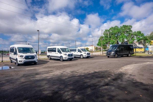 TPA Van Rental is proud to serve the Tampa Bay Area. We are based in Tampa, FL, and centrally located in the Seminole Heights neighborhood.