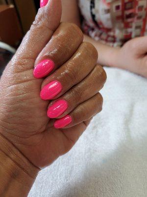 Gel manicure