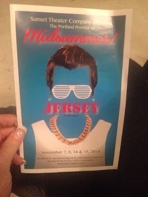 SHS presents: Midsummer Jersey.... Fun show by Ken Ludwig ;)