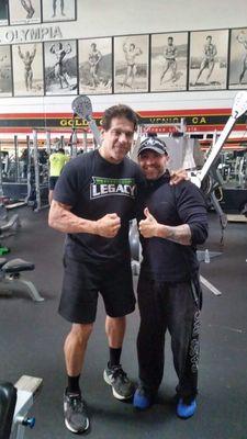 Loui Ferrigno "The Hulk" the legend, at Gold's Gym at Venice Beach, CA