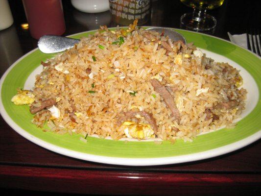 chaufa rice w/beef